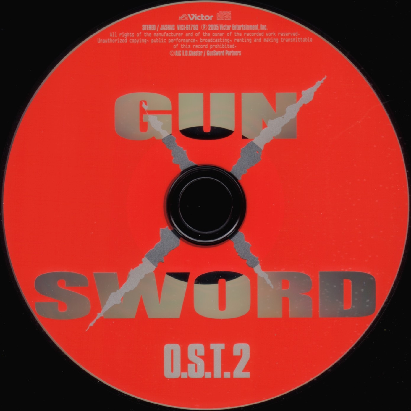 ガンソード O.S.T. GUN×SWORD サウンドトラック1+2